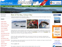 Tablet Screenshot of bestofthebay.co.uk